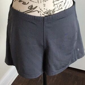 2 for $12 Women's Danskin Now Gray Athletic Shorts mesh panels Sz S
